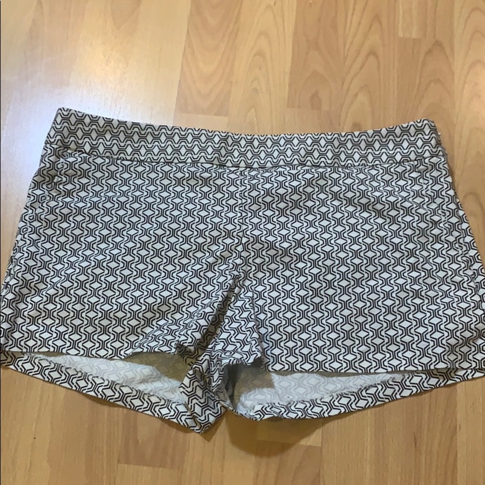 Black and White Shorts